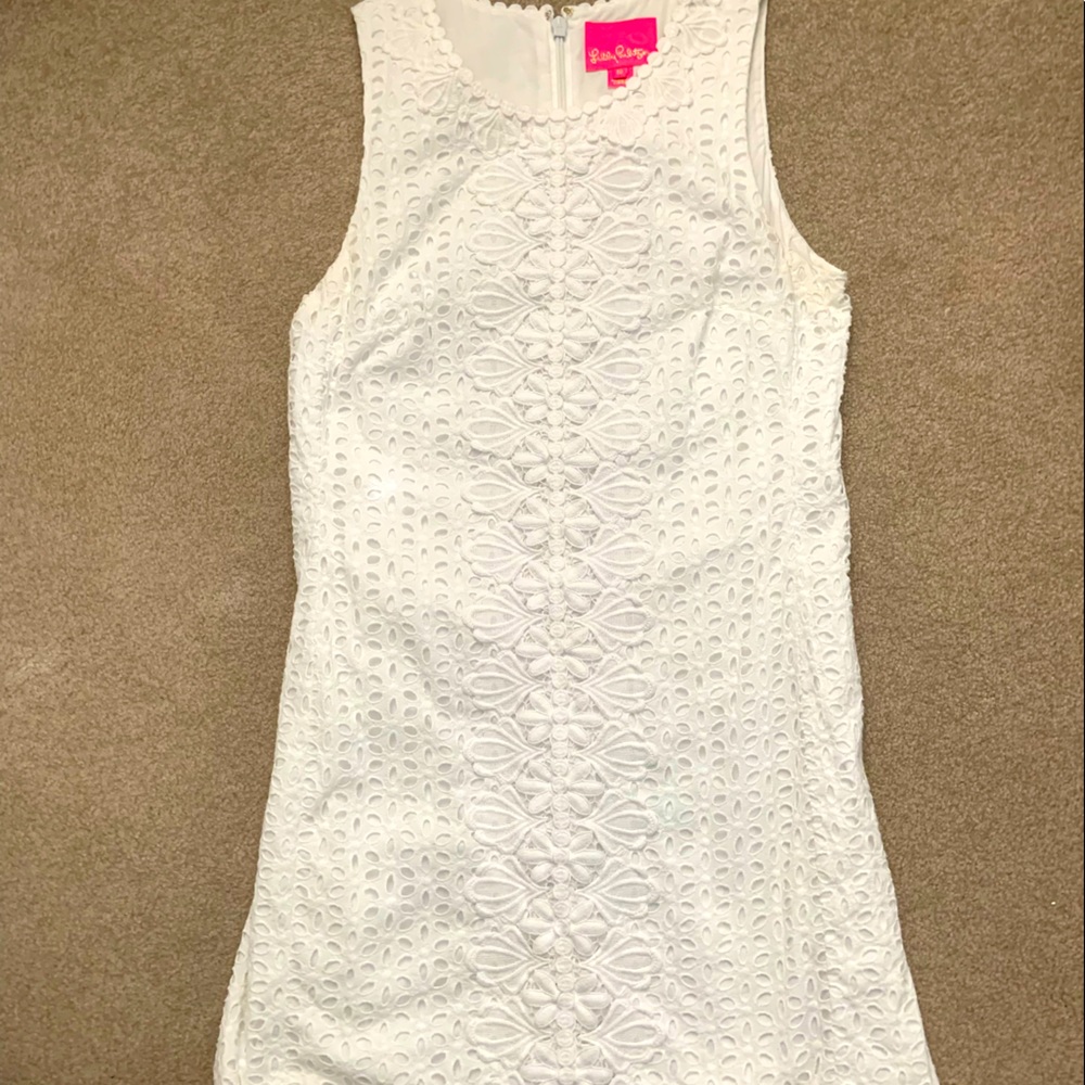 Lily Pulitzer eyelet shift dress